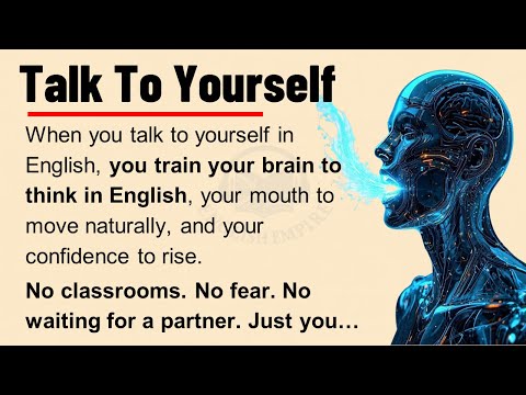 Talk to Yourself and Improve English Every Day || Improve Your English - Speak Fluently