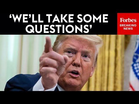 BREAKING: Trump Takes Questions From Reporters After China Trade War Reignites With Tariff Threat