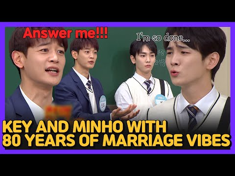 Knowing Bros SHINee Key&Minho Old Married Couple Material