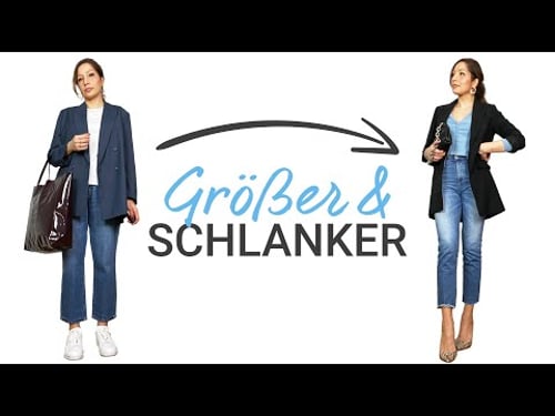 Größer & schlanker aussehen als kleine Frau | Petite Fashion Life Hacks & 6 No-Gos