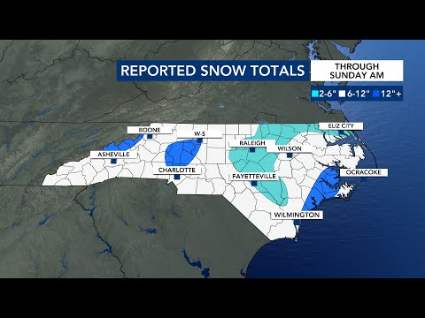 Historic snowfall on NC coast. How the beaches are handling the impacts