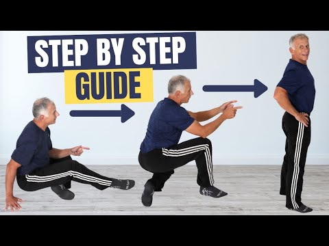 Seniors: Best Way to Get On & Off the Floor (Beginner to Advanced Methods)