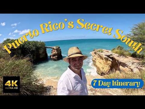 PUERTO RICO"S Hidden South Coast π΄ Glowing Waters, Epic Beaches, and Stunning Paradise in 7 days