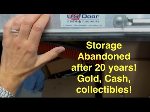 Stored 20 years!?! Abandoned $40k Gold, Cash, Collectibles!?!