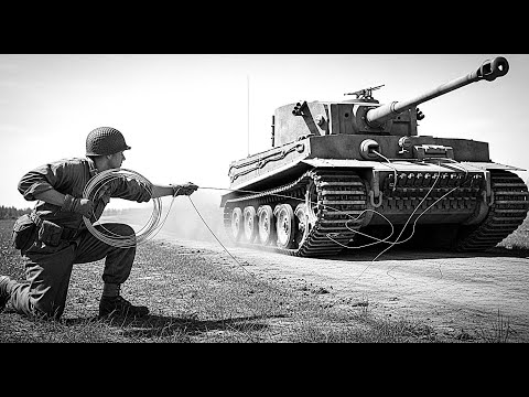 How One Engineer’s Crazy Wire Trick Stopped The Deadliest Tiger Tank in Just 3 Seconds