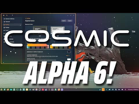 Cosmic Alpha 6! // Magnifier, New Font Change, New Scaling, Less Memory, Desktop Icons!