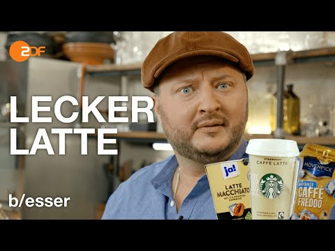 Kühlregal Kaffee: Sebastian macht Coffee to go wie Starbucks, Mövenpick und Co. | Lege packt aus