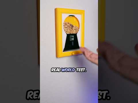 A Candy Dispensing Painting? #temu #gadgets #candydispenser