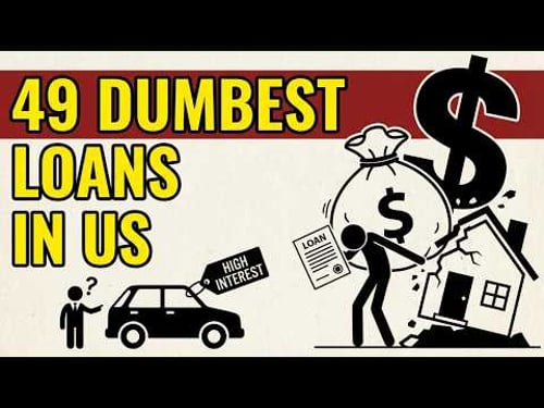 49 Ridiculous Things Americans Took Loans Out For Instead of Therapy