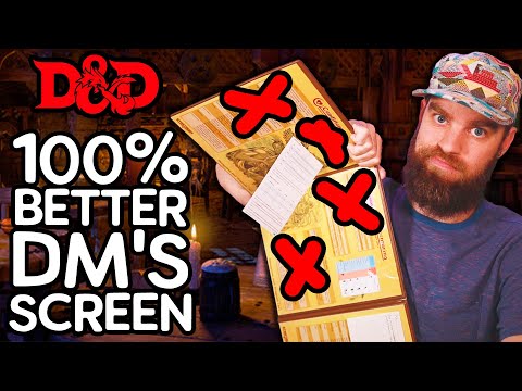 Making A DM's Screen That's ACTUALLY Helpful.