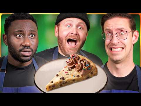 Try Guys Make Cookie Cakes Without A Recipe