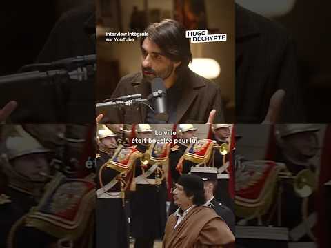 Ce dictateur a dormi dans une tente face à l’Élysée