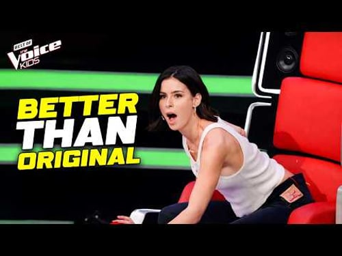 KIDS That Sounded BETTER Than the Original | The Voice Kids