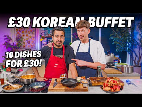 How Much Korean Food Can a Chef Make for £30?