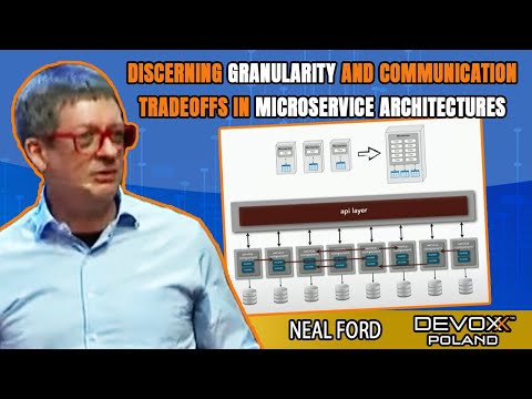 Granularity and Communication Tradeoffs in Microservices • Neal Ford • Devoxx Poland 2021