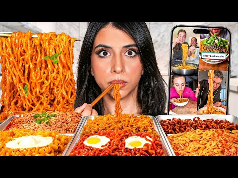 جربت أشهر ترندات الاندومي 🍜 | هل تستاهل ؟ 🤔