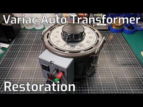 Benchtop Variac Auto Transformer Restoration
