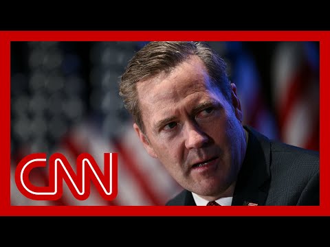 Kaitlan Collins on what led to Waltz’s coming exit from national security adviser role