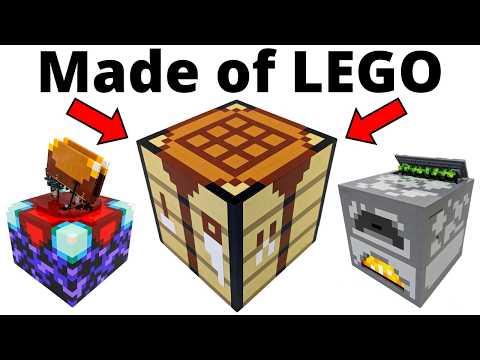 I Made Minecraft out of LEGO...