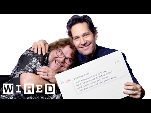 Jack Black & Paul Rudd Answer The Web's Most Searched Questions | WIRED