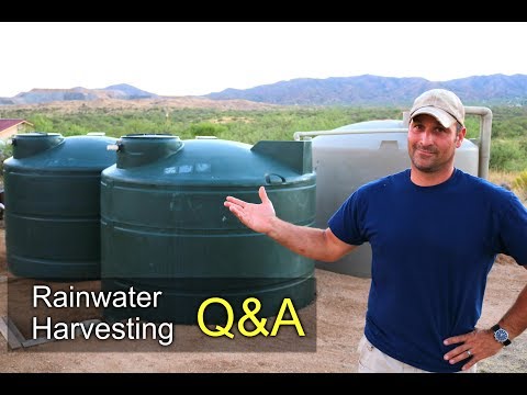 Rainwater Harvesting QA - Cost, is it Illegal, how I treat, etc,.