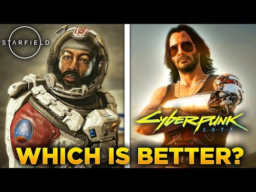 Starfield vs Cyberpunk 2077 - Which Game is Better? (No Spoilers Comparison)
