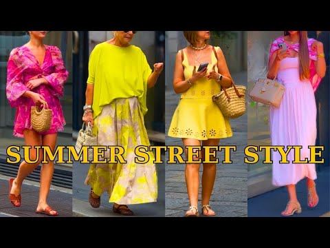 Vibrant Fashion, Elegance and Italian Charm | The Most Stylish Street Style Outfits From Milan