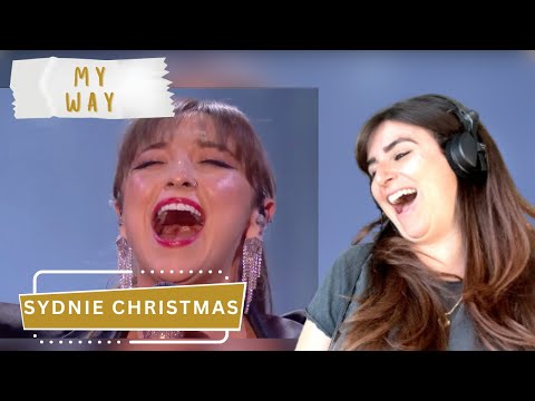 Sydnie Christmas (BGT) - 🤩 My WOW (i mean) My Way 👏 - Vocal Coach Reaction & Analysis