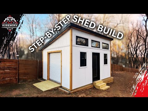 I Built a Shed From Scratch (Full Build Tutorial)