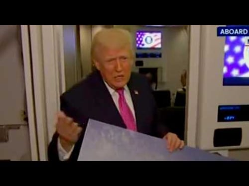 OMG: Trump HUMILIATES himself on Air Force One