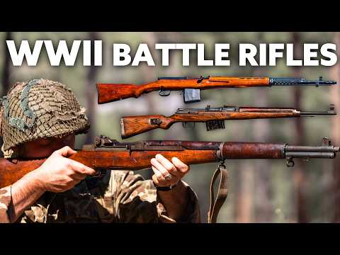 The Big Three Battle Rifles of World War 2