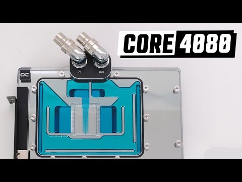 Alphacool Core Water Block on RTX 4080 ASUS TUF