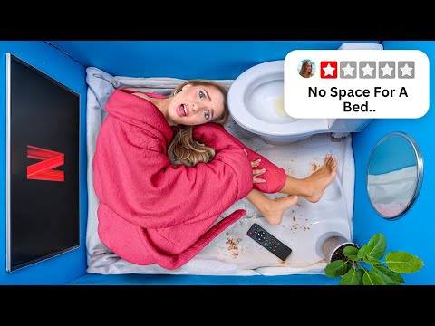 Overnight in The World's SMALLEST House!