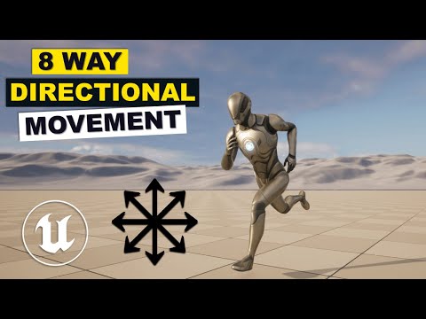 8 Way Directional Movement - Unreal Engine 5 Tutorial