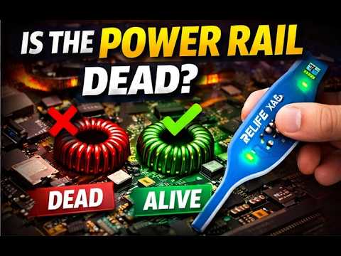 Dead or Alive? Find Power Rails Without Probing 😱⚡