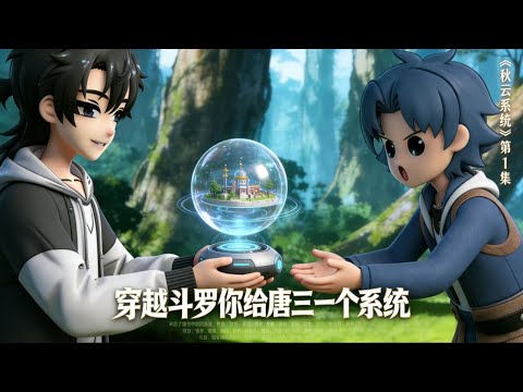 穿越斗罗你给唐三一个系统! 《秋云系统》第1集#斗罗大陆 #同人文 #原创动画 #二次元 #简笔画