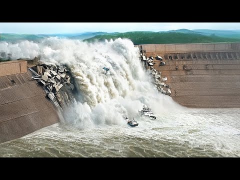 Most Destructive Dam Failures Ever Caught On Camera !