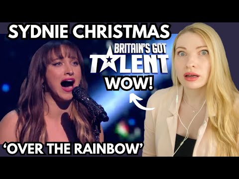 Vocal Coach Reacts: SYDNIE CHRISTMAS 'Over The Rainbow' BGT Final 2024 - In Depth Analysis!