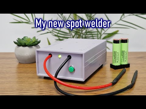My new spot welder (upgrade)
