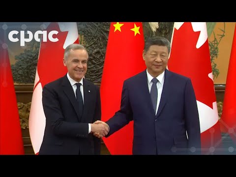PM Mark Carney meets with Chinese President Xi Jinping – January 16, 2026