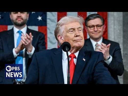 WATCH: Key moments from Trump's 2026 State of the Union