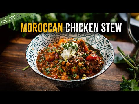 One-Pot Moroccan Chicken Stew (So Easy, So Good)