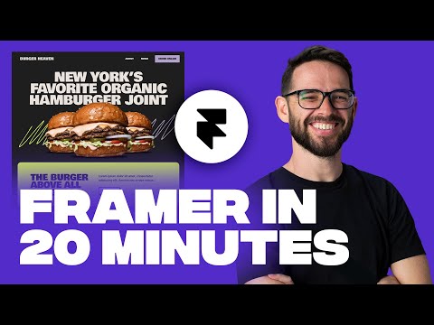 Learn Framer in 20 Minutes (Crash Course)