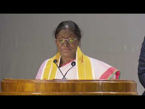 President Murmu graces the convocation ceremony of Fakir Mohan University at Balasore, Odisha