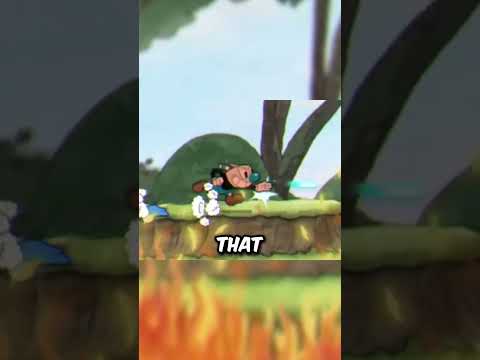 I Modded Cuphead’s Floor Into Lava #andrewcollette #cuphead #videogame #gaming