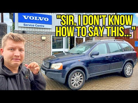 I TOOK MY £800 COPART XC90 TO VOLVO FOR A HEALTH CHECK...