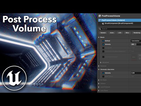 Unreal Engine 5 Beginner Tutorial Part 10: Post Process Volume