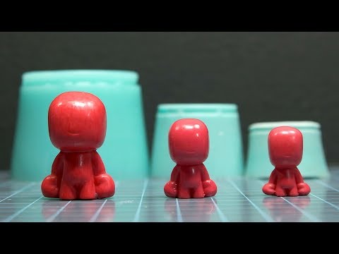 How to GROW or SHRINK Silicone Molds! | Make Larger or Smaller Copies of Resin Casts