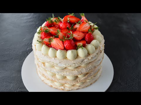 Меренговый ТОРТ ☆ Нежный как ОБЛАЧКО