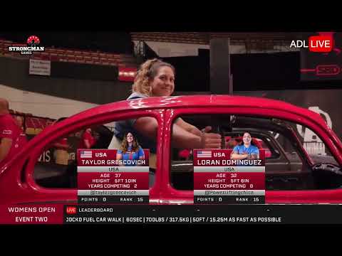 Worlds Strongest Woman | 2024 Official Strongman Games